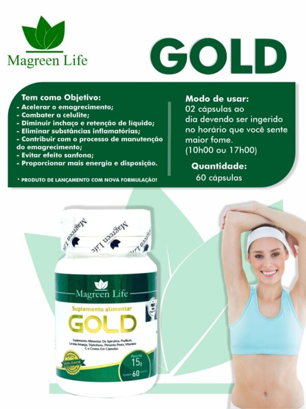 MAGREEN GOLD + VITAMINA A a Z