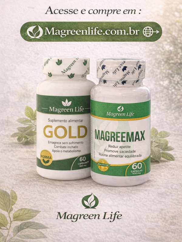 COMBO VERÃO/ GOLD & MAGREEMAX